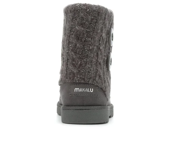 Women's Makalu Dacia Winter Boots in Charcoal Size 6.5 Medium