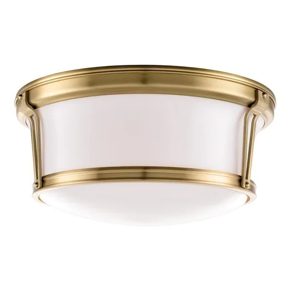 Hudson Valley 6515-OB Newport 3 Light Flush Mount - Old Bronze