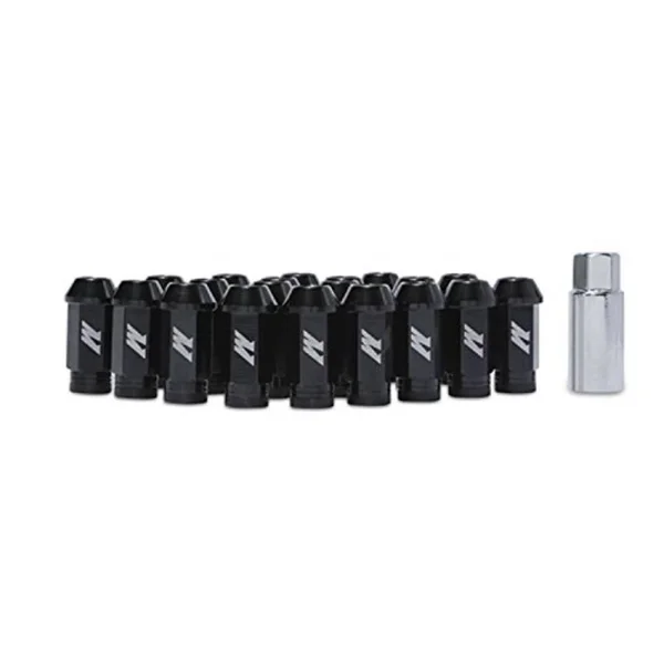 Mishimoto MMLG-15-LOCKBK Aluminum Locking Lug Nuts - M12 x 1.5, Black