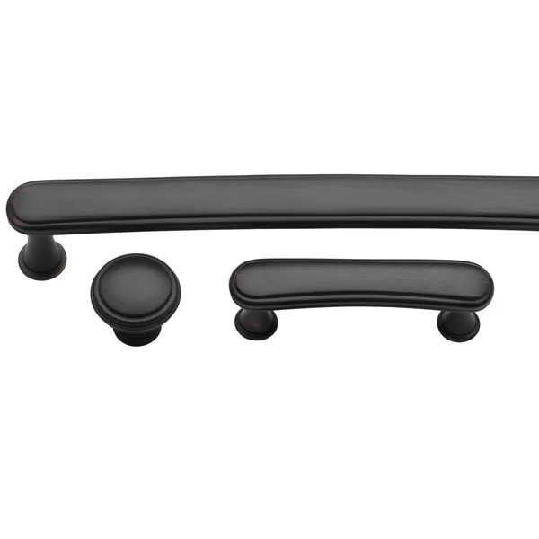 Baldwin 4368150 8 in. Center to Center Severin Fayerman Appliance Pull, Satin Nickel