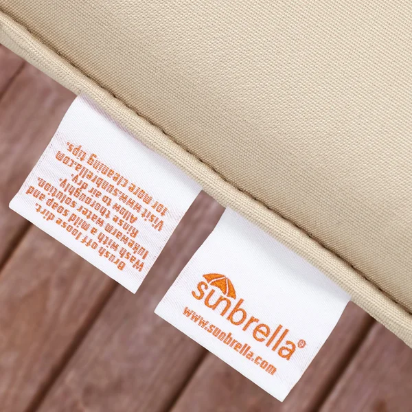 Humble and Haute Humble + Haute Sunbrella Canvas Natural and Canvas Spa Single Small Flange Indoor/ Outdoor Pillows - Set of 2
