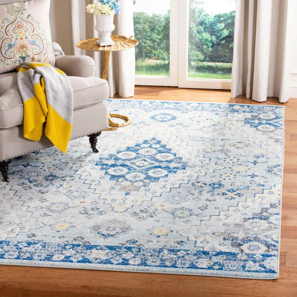 Safavieh Madison MAD616F Grey/Cream 9& x 12& Area Rug
