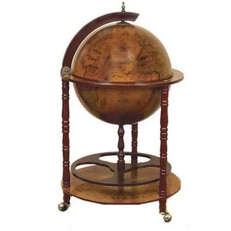 Antique Reproduction Sixteenth-Century Italian Old World Globe Bar