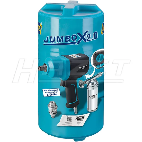 Hazet 9012EL-SPC/4 Power Wrench Black - Blue 1/2, 1/4x22 8000 RPM