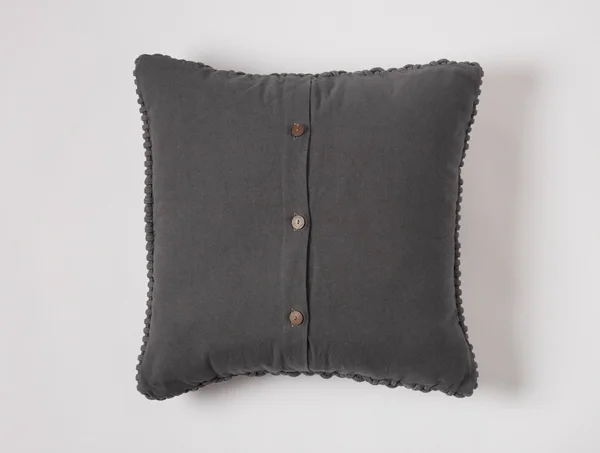 Coyuchi Woven Rope Decorative Pillow Cover - Shadow