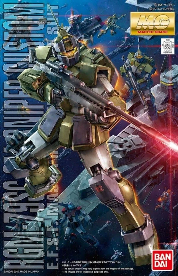 Gundam mg 1/100 GM Sniper (Custom) Model Kit