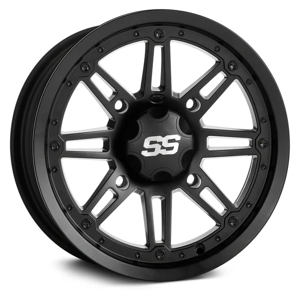 ITP SS Alloy SS216 Wheel 12x7 - 4/137 - 5+2 Matte Black