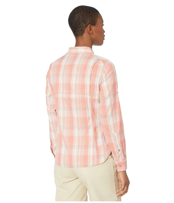 Columbia Women S Silver Ridge Lite Plaid Long Sleeve Shirt 1710561 - XL, New Moon Gingham Plaid