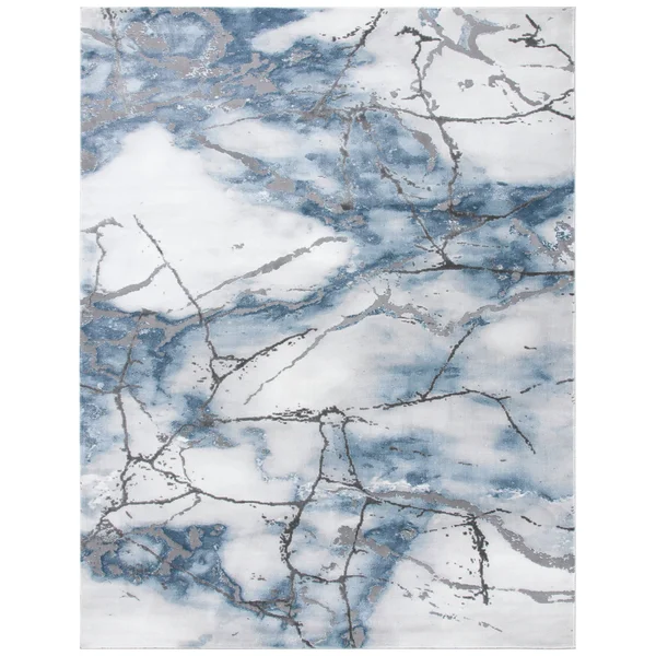 Safavieh Craft Rug Collection CFT877G - Grey - Silver - 8& x 8& Square