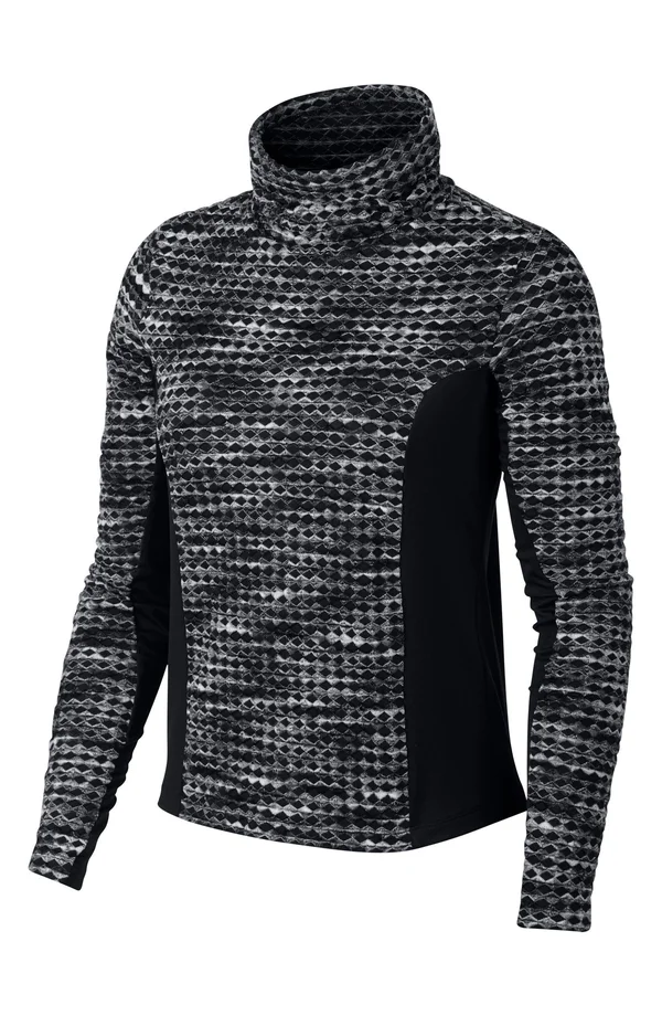 Nike Pro Hyperwarm Women's Long Sleeve Top Size M (Black)
