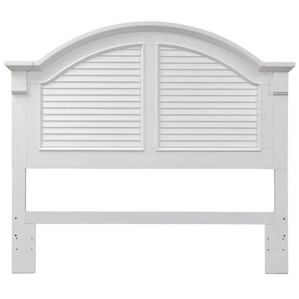 Bowery Hill Queen Panel Headboard in Oyster White - BH-1636795