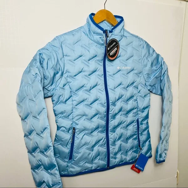 Columbia Women's Delta Ridge Down Insulated Jacket - Size: Medium, Blue
