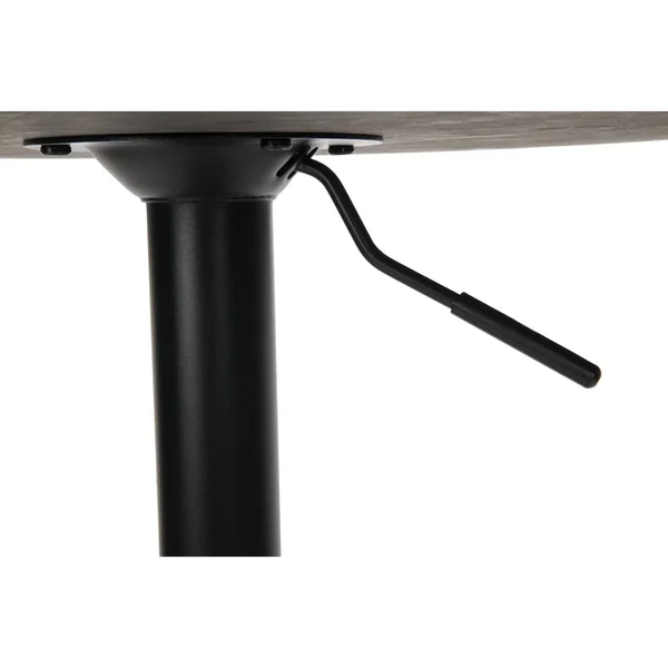 Ofm 161 Collection Industrial Modern Pub Table - 33x22 to 42x22 Height Adjustable, Black/Walnut