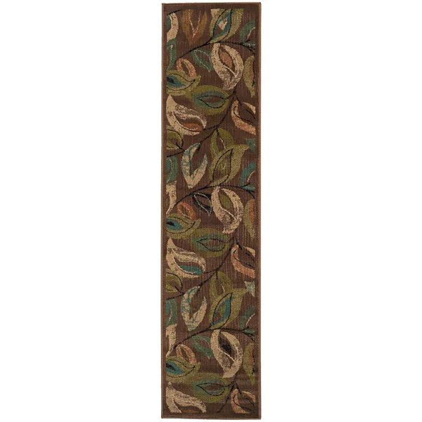 Oriental Weavers Emerson 1999A 5& x 7&6x22 Brown Area Rug
