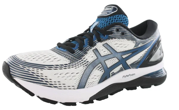 Asics Men's GEL-Nimbus 21 Running Shoes - Black, 10.5