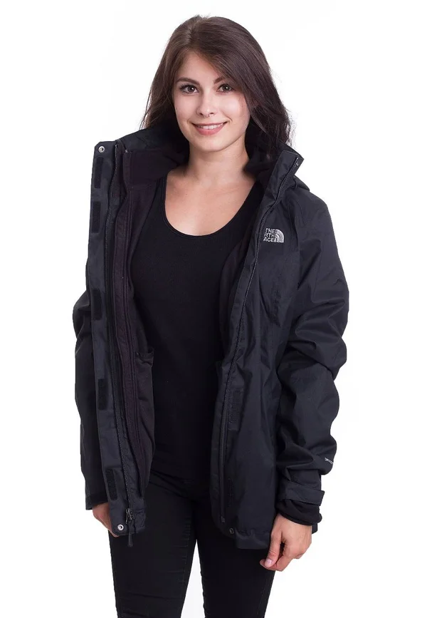 The North Face Evolve II Triclimate Jacket Black Women M