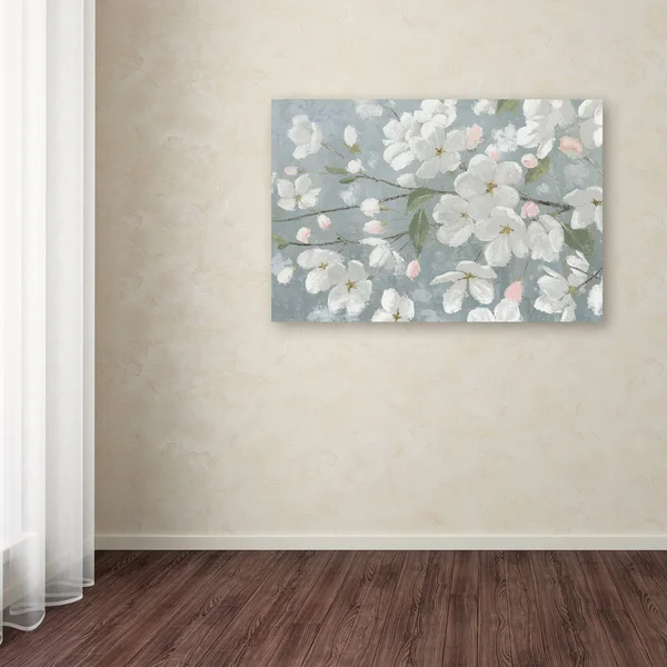 Trademark Art James Wiens 'Spring Beautiful Crop' Gallery Wrapped Canvas Art