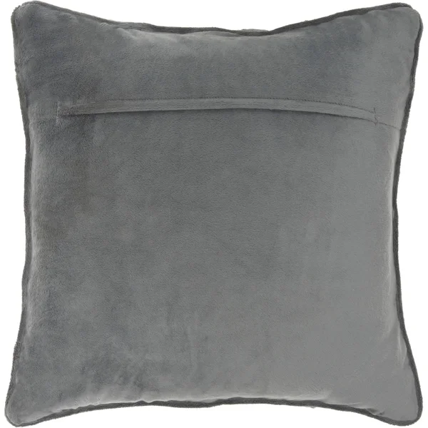 Silver Orchid Negri Luminescence Throw Pillow 20x22 x 20x22 - Ivory