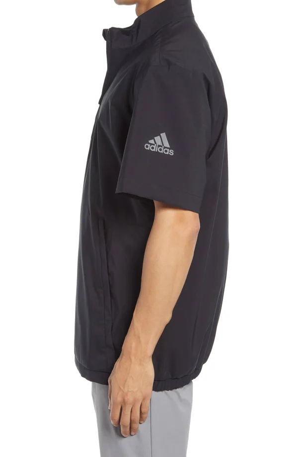 Adidas Provisional Short Sleeve Rain Jacket - Black - Medium
