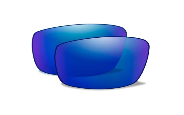 Wiley x WX Saint Replacement Parts - Polarized Blue Mirror Green Lens Only CHSAIPBL