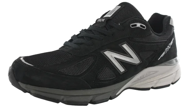Balance Men's M990BK4 Running Shoe - Black/Silver, 12 D US