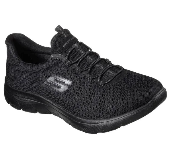Skechers Women's Summits Training Sneaker, Size: 12 Medium, Black