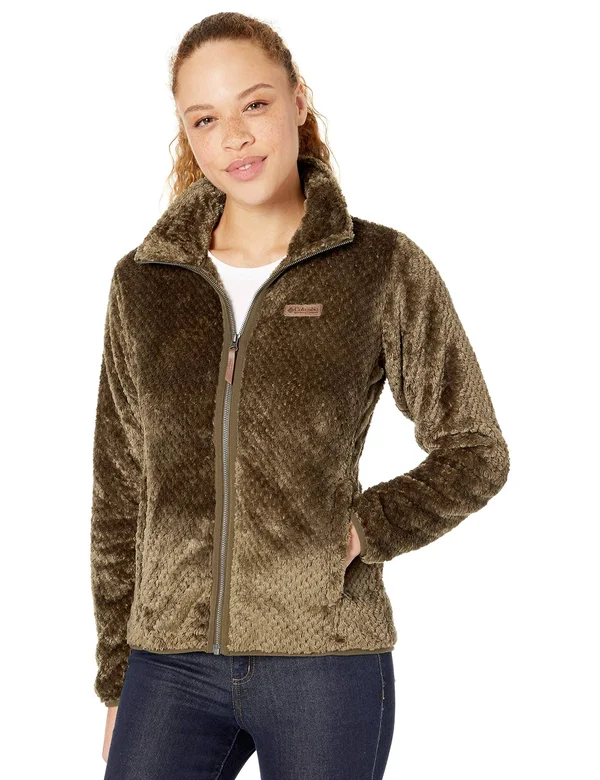 Columbia Fire Side II Sherpa Full Zip Olive Green - 2x