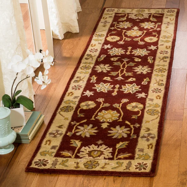 Safavieh Heritage HG813A 2&3x22 x 14&0x22 Runner Red - Gold Area Rug