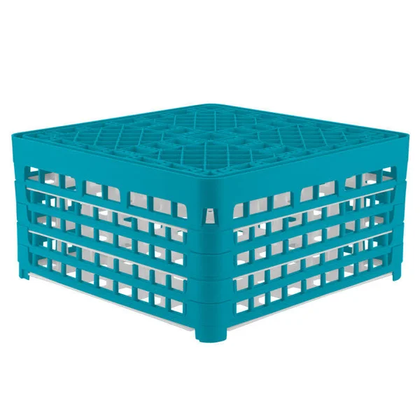 Vollrath (52788-04), XX-Tall Plus Polypropylene Signature 49 Compartment Rack (Light Blue)