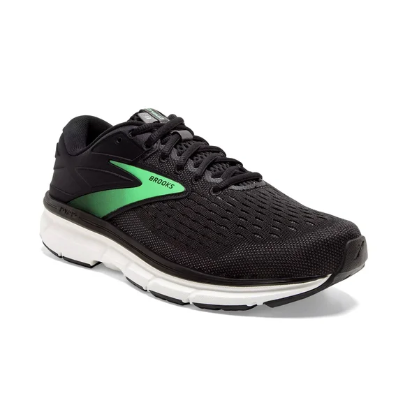 Brooks Women's Dyad 11 - Black/Ebony/Green - 8, 2E