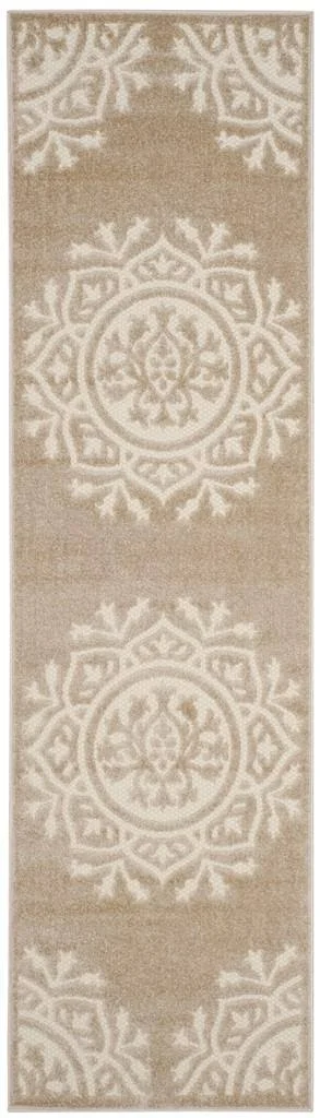 Safavieh Cottage COT930L Light Beige, Cream Rug 2&3x22 x 8& Runner