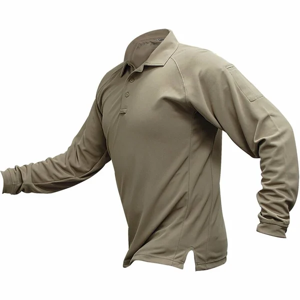 Vertx Men's Coldblack Long Sleeve Polo