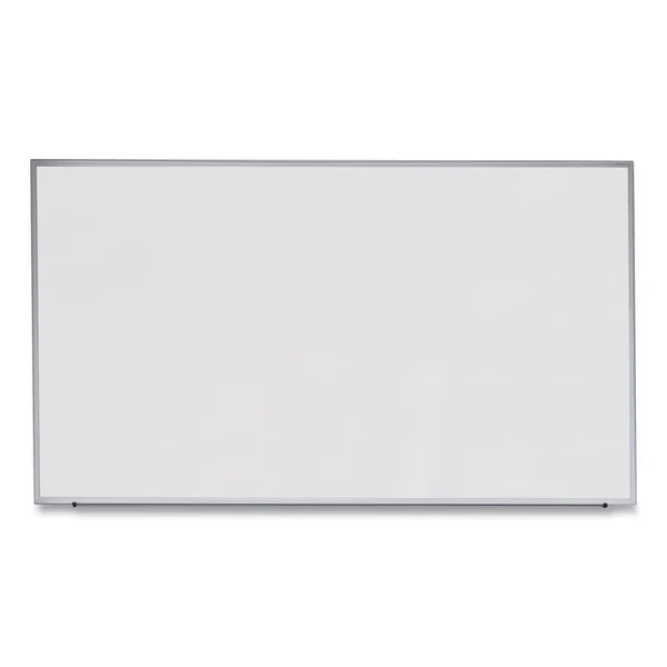 UNIVERSAL - Whiteboard - 72 in x 48 in - melamine - non-magnetic - white - silver frame