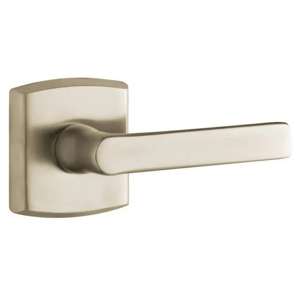 Baldwin Soho Lever Pair (levers Only) Lifetime Satin Nickel