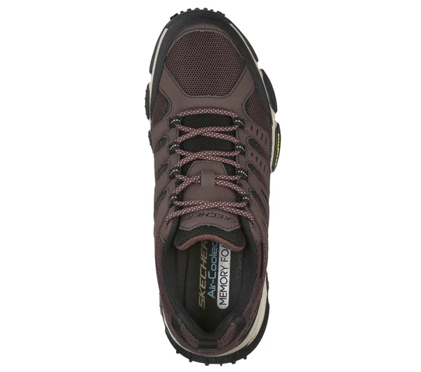 Skechers Men's Skech Air Envoy Oxford, Brown/Black - 8
