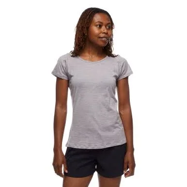 Black Diamond Women's Rhythm Tee - Medium - Fjord Blue