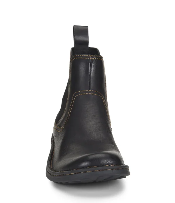Born Men's Hemlock Leather Chelsea Boots, Mens, 15M, Brown