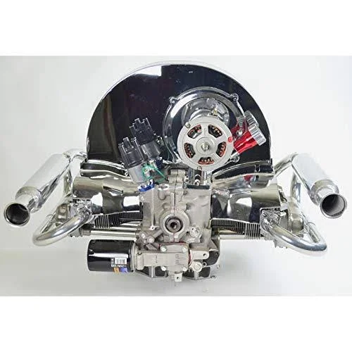 EMPI Dual Exhaust System - Ceramic, Dune Buggy Baja Bug