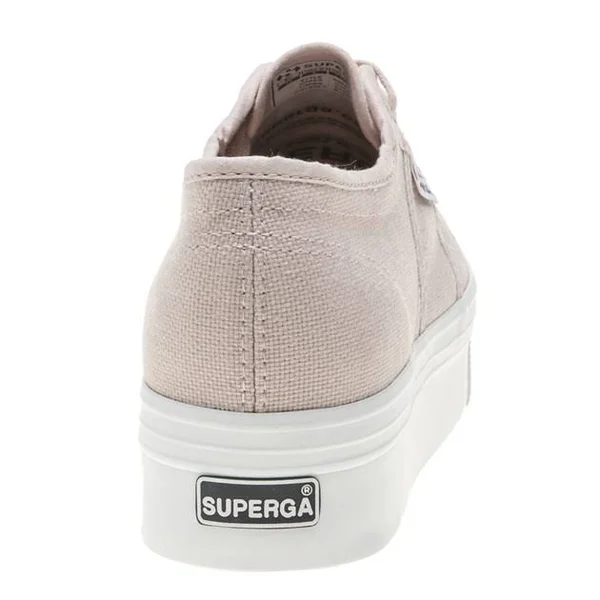 Superga 2790 Acotw Linea Up Down Platform Plimsoll Canvas Shoes Blue