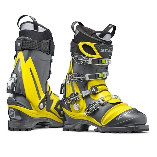 Scarpa TX Comp Telemark Boot Anthracite/Acid Green, 28.5