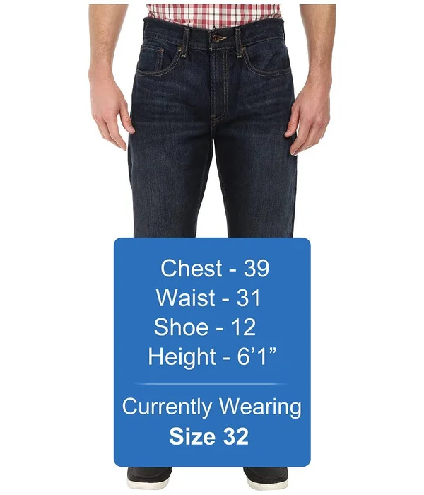 Nautica Men's Relaxed Jean, Blue
