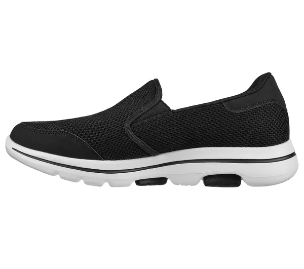 Skechers Men's GOwalk 5 - Beeline Walking Shoes - Black/White, 8.5