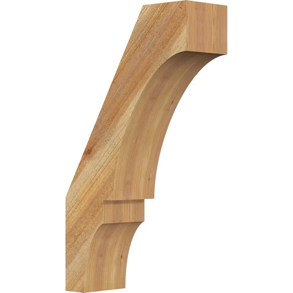 6x22W x 16x22D x 28x22H Balboa Rough Sawn Brace, Western Red Cedar