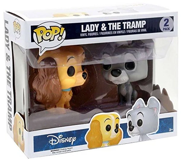 Disney Pop! Vinyl Figure Lady and The Tramp [2-pack]