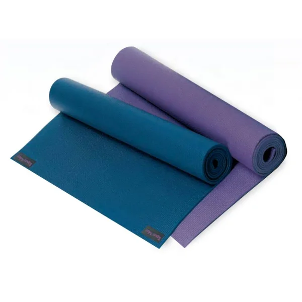 Power Systems 83333 Premium Yoga Sticky Mat 68 in. L x 24 in. W x 1/4 in. Thick - Mystic Purple