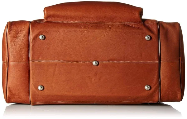 Piel Leather Sports Duffel - Chocolate