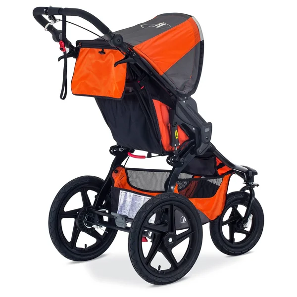 Bob Revolution Pro Jogging Stroller - Up to 75 Pounds - UPF 50+ Canopy - Easy Fold - Adjustable Handlebar with Hand BRAKE - Canyo