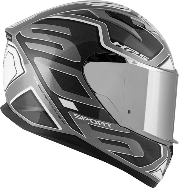 Givi 50.6 Sport Deep Limited Edition Helmet, black-silver, Size S