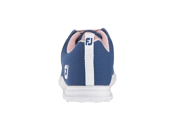 FootJoy Women's Enjoy Golf Shoes Blue/Pink, M, 9