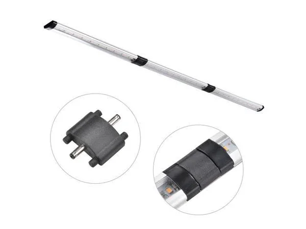 Yescom 90 LEDs Under Cabinet Lighting Kit with Remote Control and Adapter 3000K 12 Pack